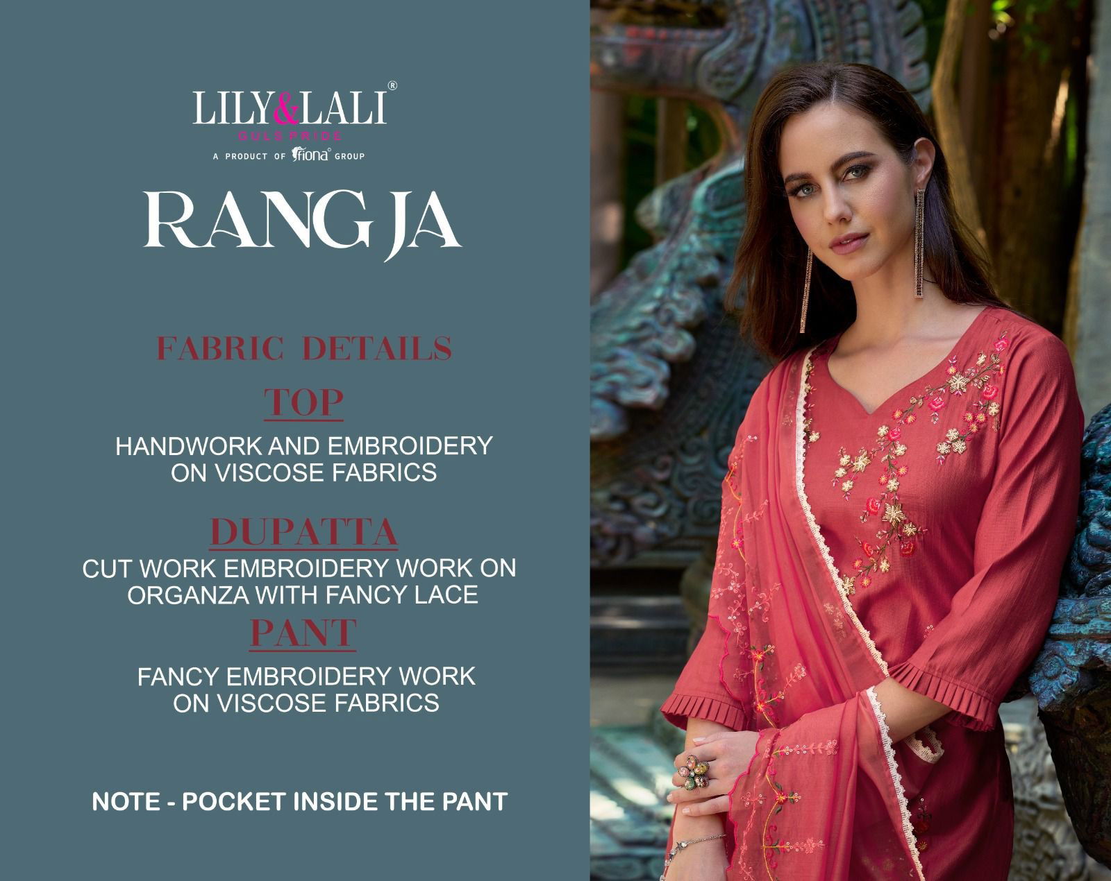 Lily And Lali Rang Ja Viscose Readymade Suits Catalog
